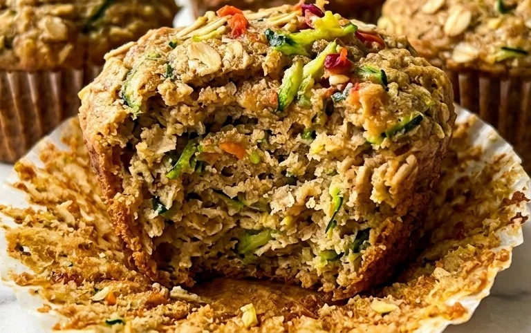 Zucchini Oatmeal Muffins