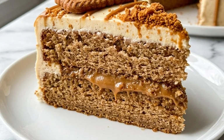 Biscoff Cookie Butter Cake