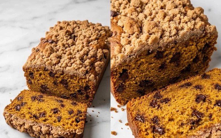 Pumpkin Chocolate Chip Streusel Bread – Fall’s Best Treat