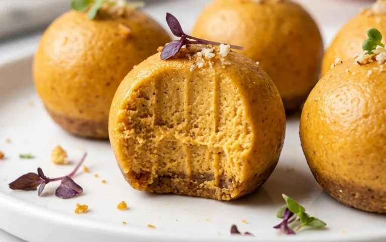 No Bake Pumpkin Cheesecake Balls