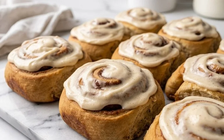 Gingerbread Cinnamon Rolls Cozy Brunch Treat