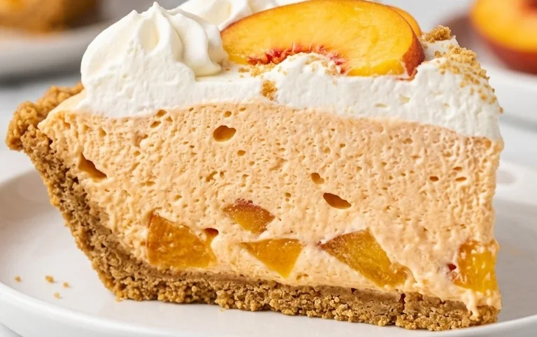 Peach Chiffon Pie