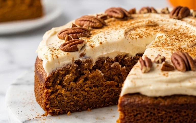 Easy Halloween Pumpkin Cake Recipe-Spooky Showstopper