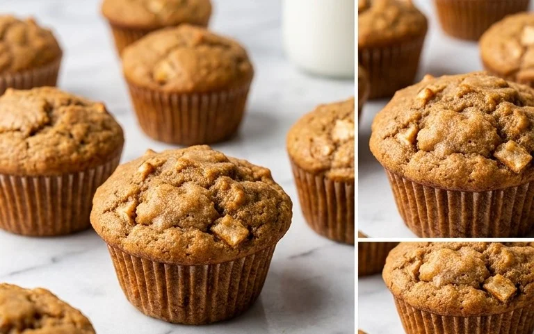 Mini Gluten Free Vegan Apple Muffins Recipe