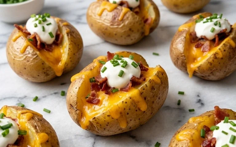 Easy Mini Baked Potatoes – Perfect Appetizer or Side