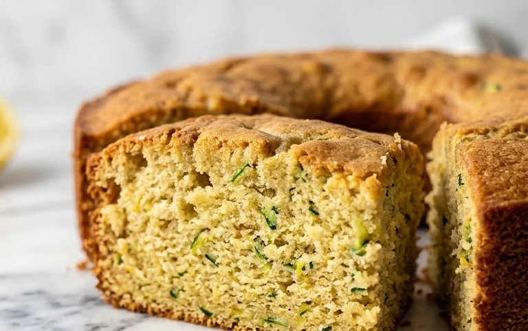 Moist Lemon Zucchini Coffee Cake Recipe