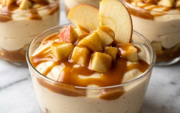 Caramel Apple Dessert Cups
