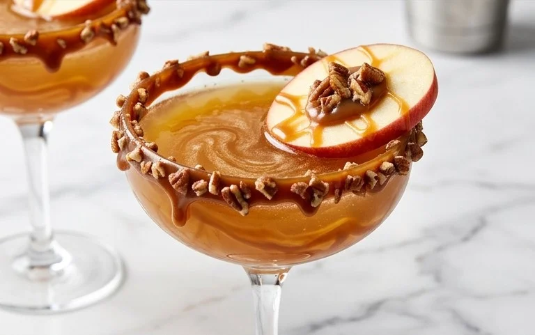 Caramel Apple Cocktail Recipe Easy Fall Drink