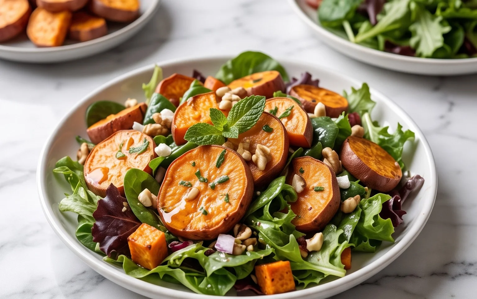 Honey Sweet Potato Summer Salad Recipe