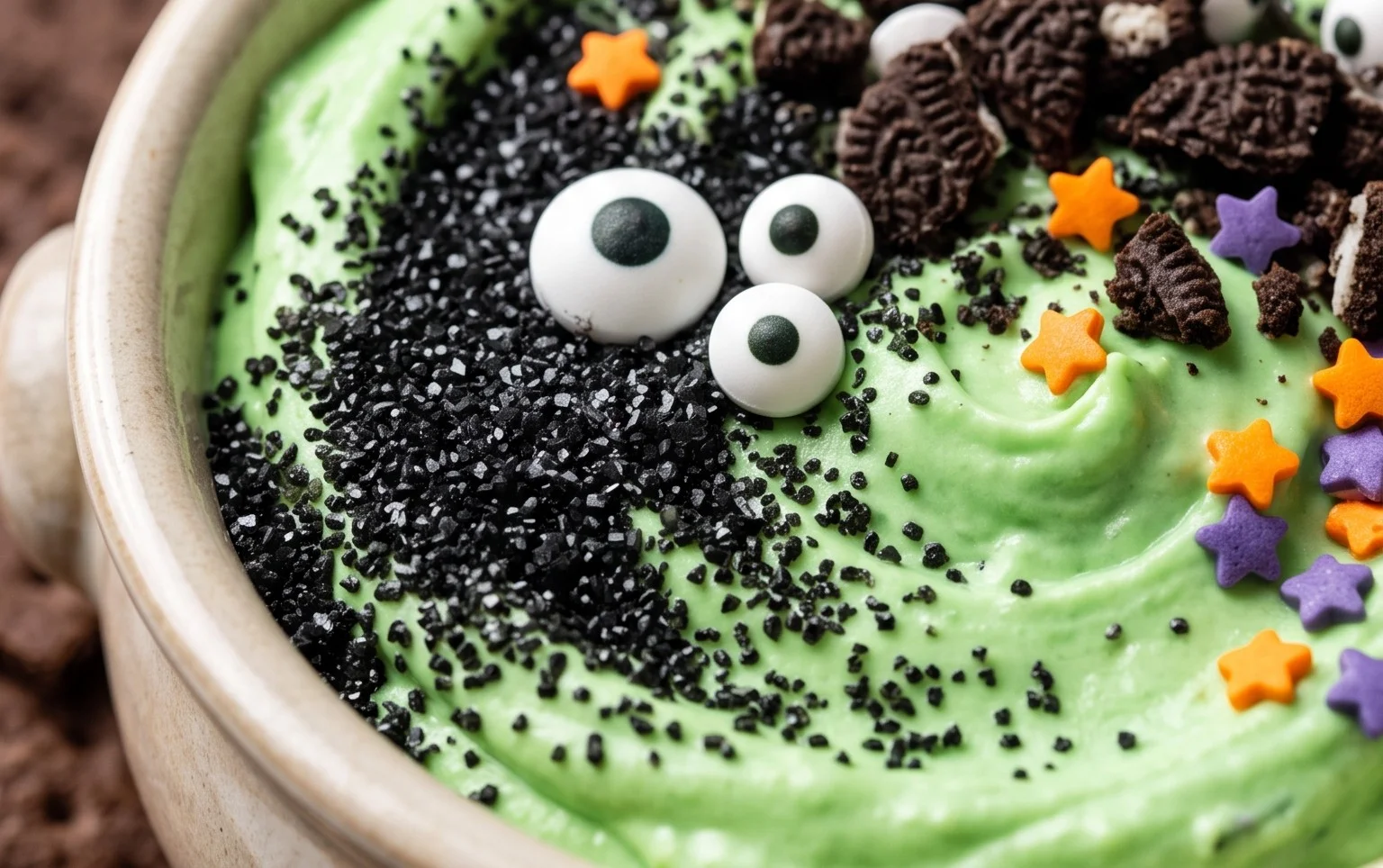 Witches Brew Cream Cheese Halloween Dip